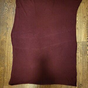 Elegant Burgundy Scarf